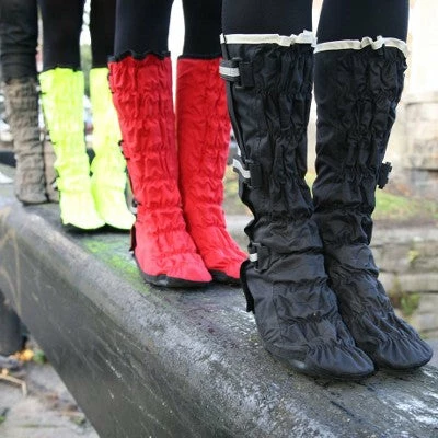 Georgia In Dublin Sur Chaussures Leggits Imperméables Vélo Pour Femme - Noir – Image 5