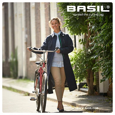 Trench étanche Pour Cyclistes Femmes Bleu Nuit Mosse Basil
