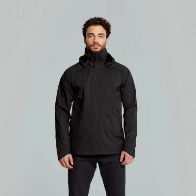 Veste De Pluie Hommes Imperméable Noire Skane De Basil