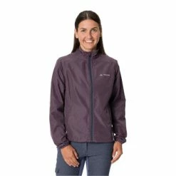 Veste Vélo Femme Vaude Avec Manches Amovibles Dundee Classic